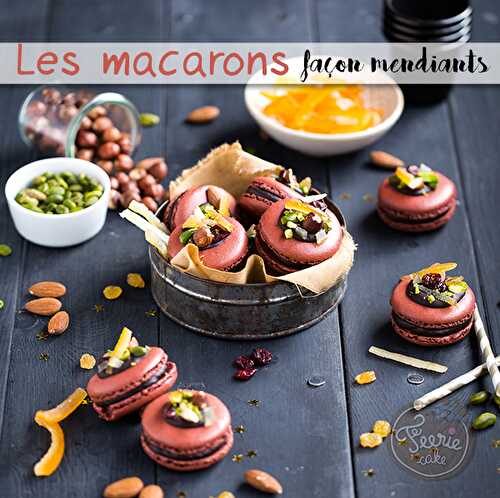 Les macarons façon mendiants