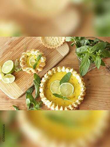 Les tartelettes Mojito de Vanessa