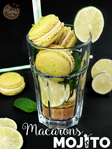 Macarons mojito