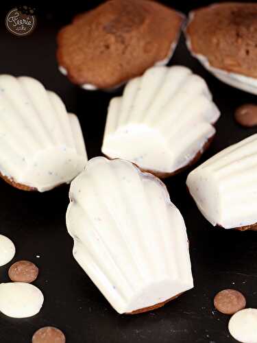 Madeleines au chocolat coeur choco