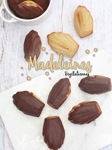 Madeleines végétaliennes