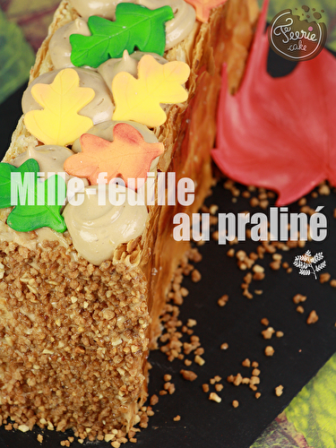 Mille-feuille au praliné