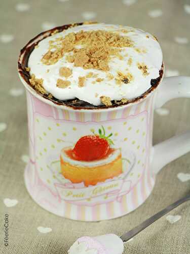 Mug cake façon S'Mores