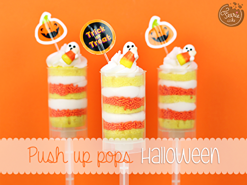 Push up cake pops Halloween - Féerie Cake