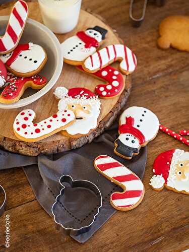 Recette des biscuits décorés de Noël - Féerie Cake