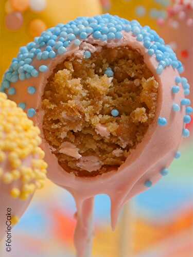 Recette des Cake pops à la pâte de spéculoos - Féerie Cake