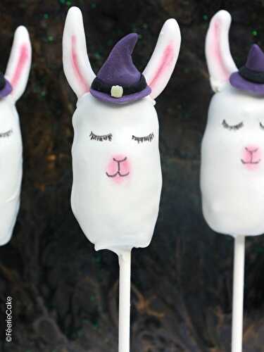 Recette des Cake pops Lamalloween - Féerie Cake