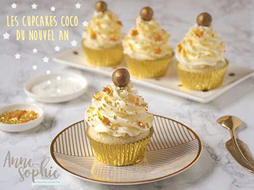 Recette des Cupcakes nouvel an par Fashion Cooking - Féerie Cake