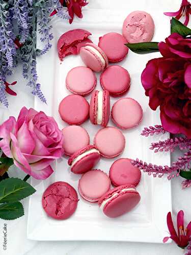 Recette des macarons ganache montée et cerise