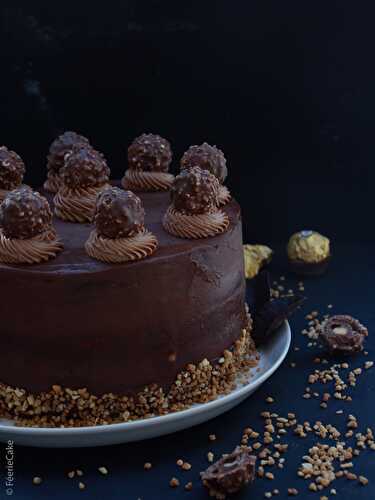 Recette Du Layer Cake Aux Rochers Pralines Feerie Cake De Feerie Cake Et Ses Recettes De Cuisine Similaires Recettesmania