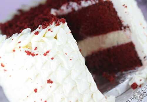 Red velvet cheesecake - Féerie cake