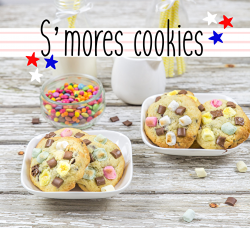 S'mores cookies : recette facile - Féerie Cake