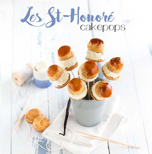 St-Honoré... revisité en cake pops !