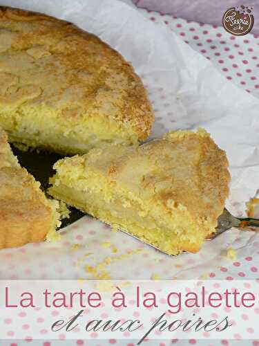 Tarte (aux poires) à la galette des rois