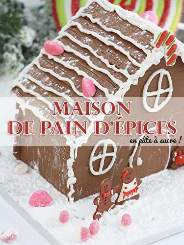 Tuto : La maison de pain d'épices en pâte à sucre ! - Féerie Cake