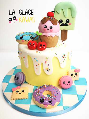 Tutoriel cake design : gâteau kawaii - Féerie Cake