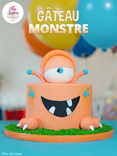 Tutoriel Cake design : Gâteau monstre - Féerie Cake