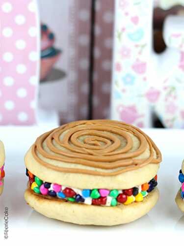 Whoopies pies à la banane et au beurre de cacahuète