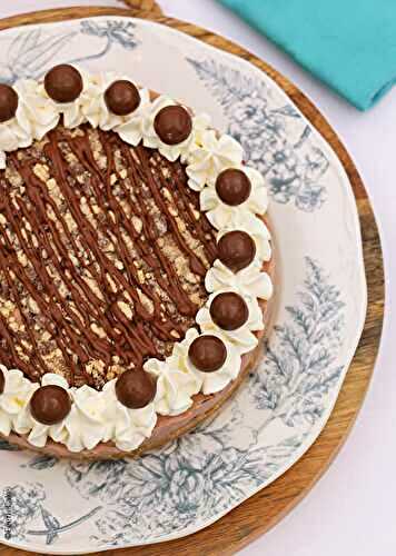 Cheesecake aux maltesers sans cuisson