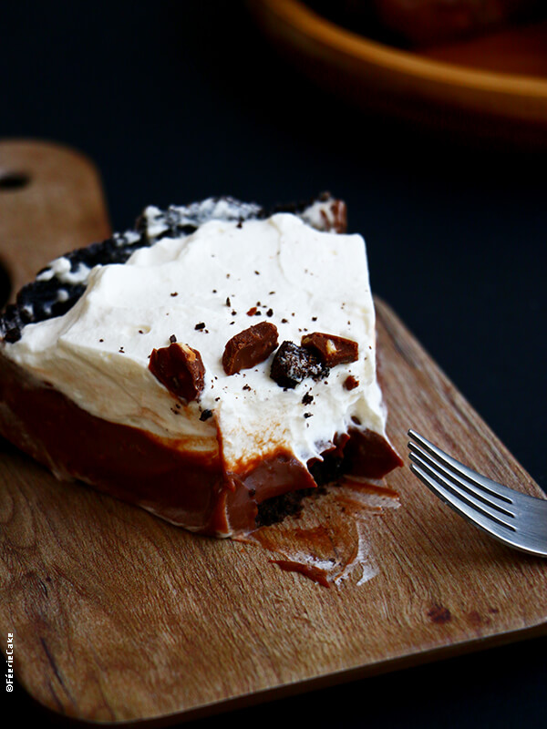 Tarte au chocolat et Oreo (sans cuisson)