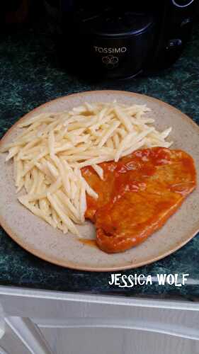 CÔTES DE PORC AU VIN BLANC ET A LA TOMATE