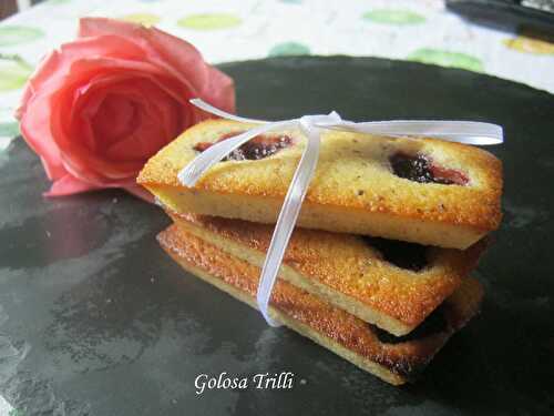 FINANCIERS AUX FRAMBOISES