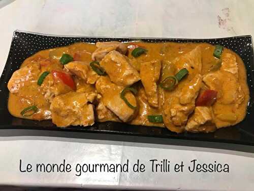 POULET AU CURRY ET LAIT COCO