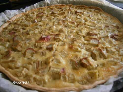 TARTE A LA RHUBARBE