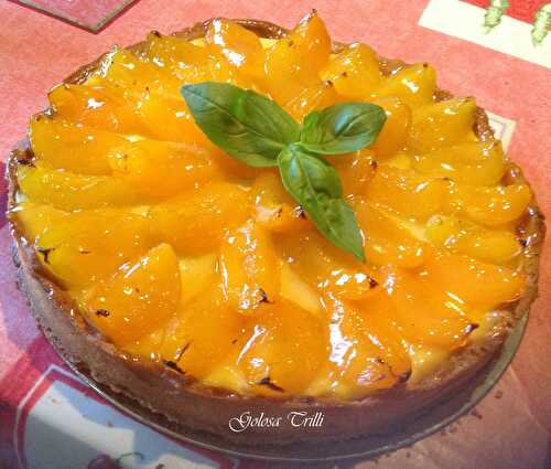 TARTE ABRICOTS BASILIC