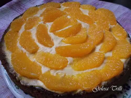 TARTE CREMEUSE A L'ORANGE