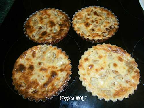 TARTELETTES A LA RHUBARBE