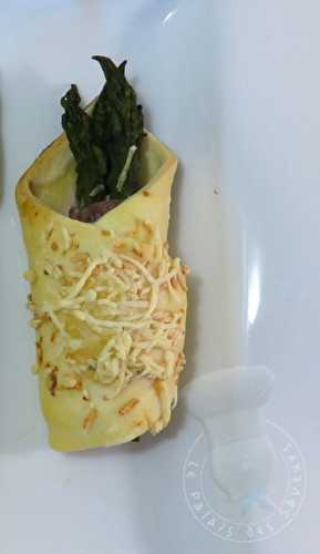 Asperges au lard fumé