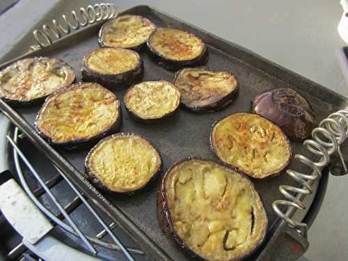 Aubergines grillées aux épices