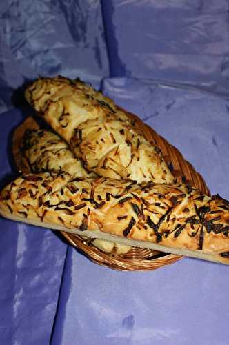 Baguettes aux oignons