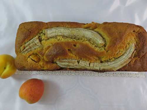 Banana bread abricot gingembre