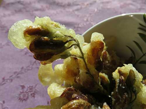 Beignets de fleurs d'acacia