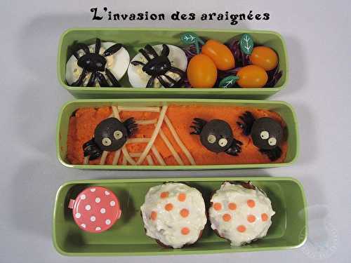 Bento "L'invasion des araignées"