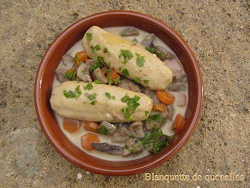 Blanquette de quenelles