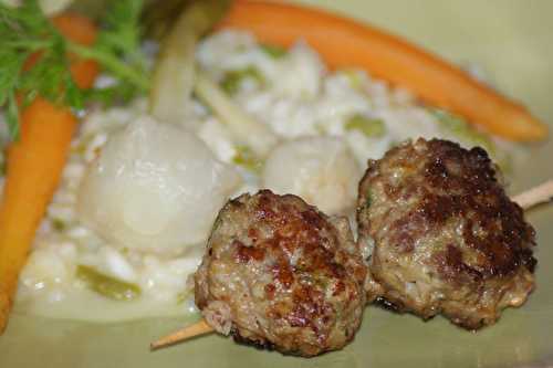 Boulettes d'agneau au cumin