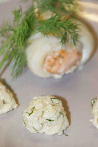 Boulettes de risotto à l'aneth