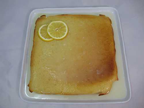 Brownie citron