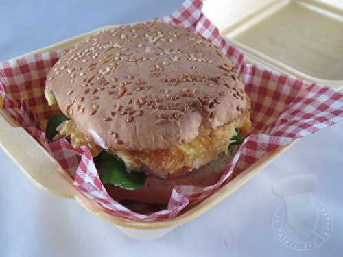 Burger de haddock pané