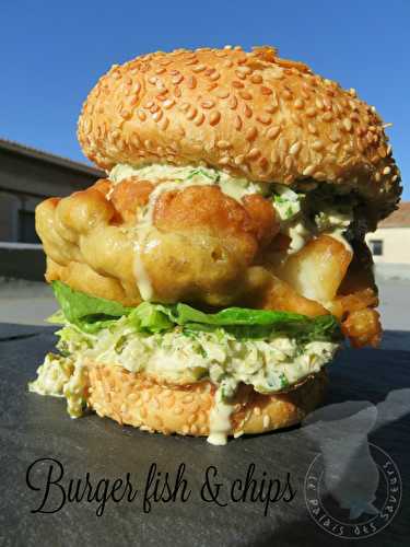 Burger fish & chips, ou presque