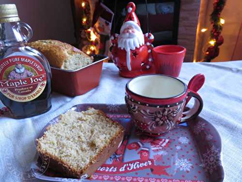 Cake moelleux à la châtaigne et sirop d'érable