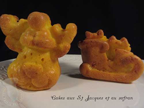 Cakes aux Saint Jacques et safran