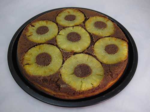 Cheesecake renversé à l'ananas et aux Spéculoos - Le Palais des Saveurs