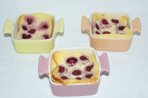 Clafoutis de framboises signés de grands chefs