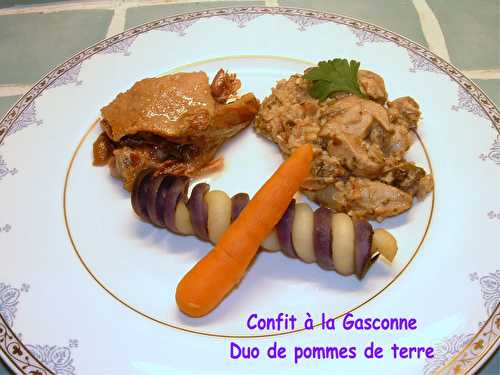 Confit de canard à la Gasconne