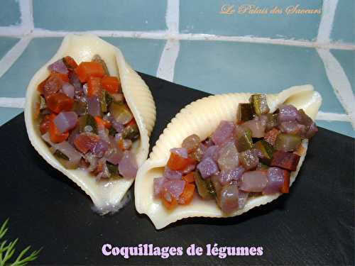 Coquilles de légumes