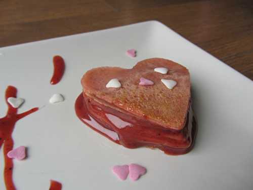 Crêpes roses